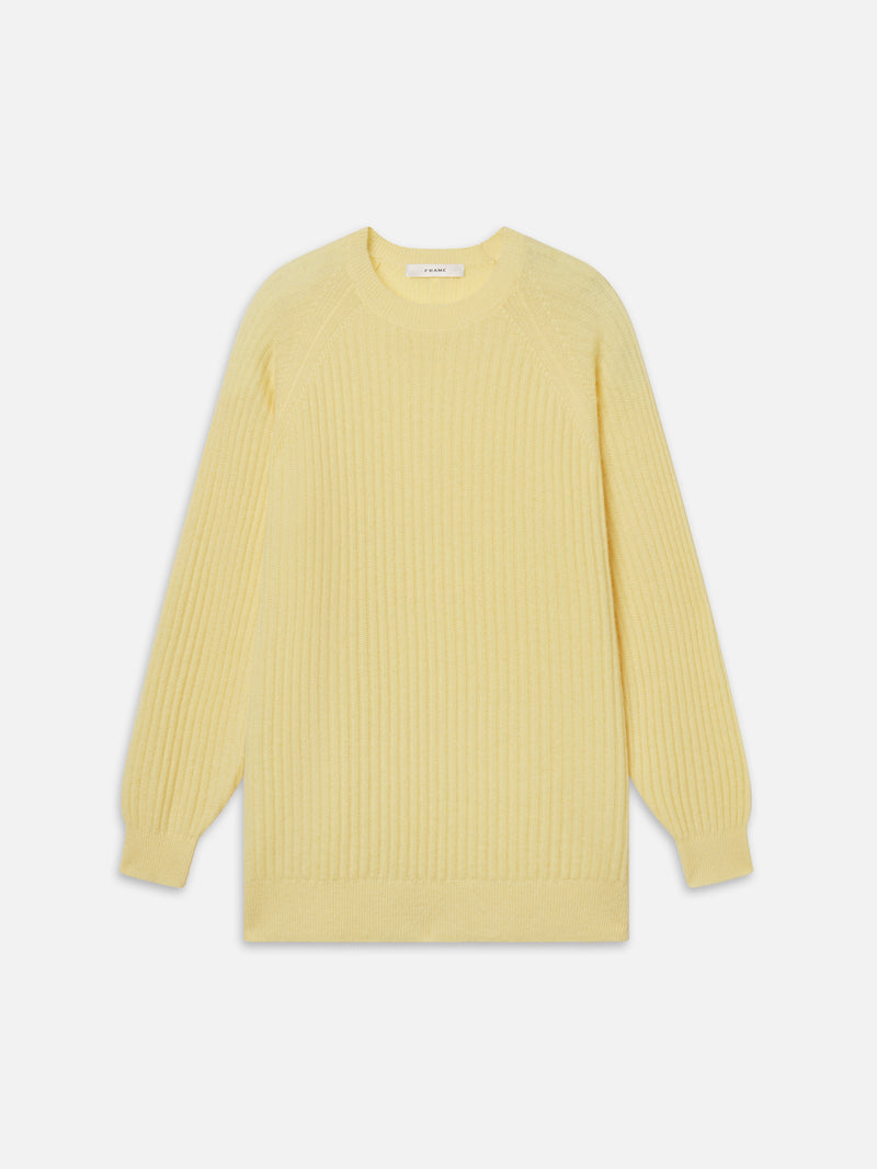 The Cashmere Sunbeam Sweater -- Canary