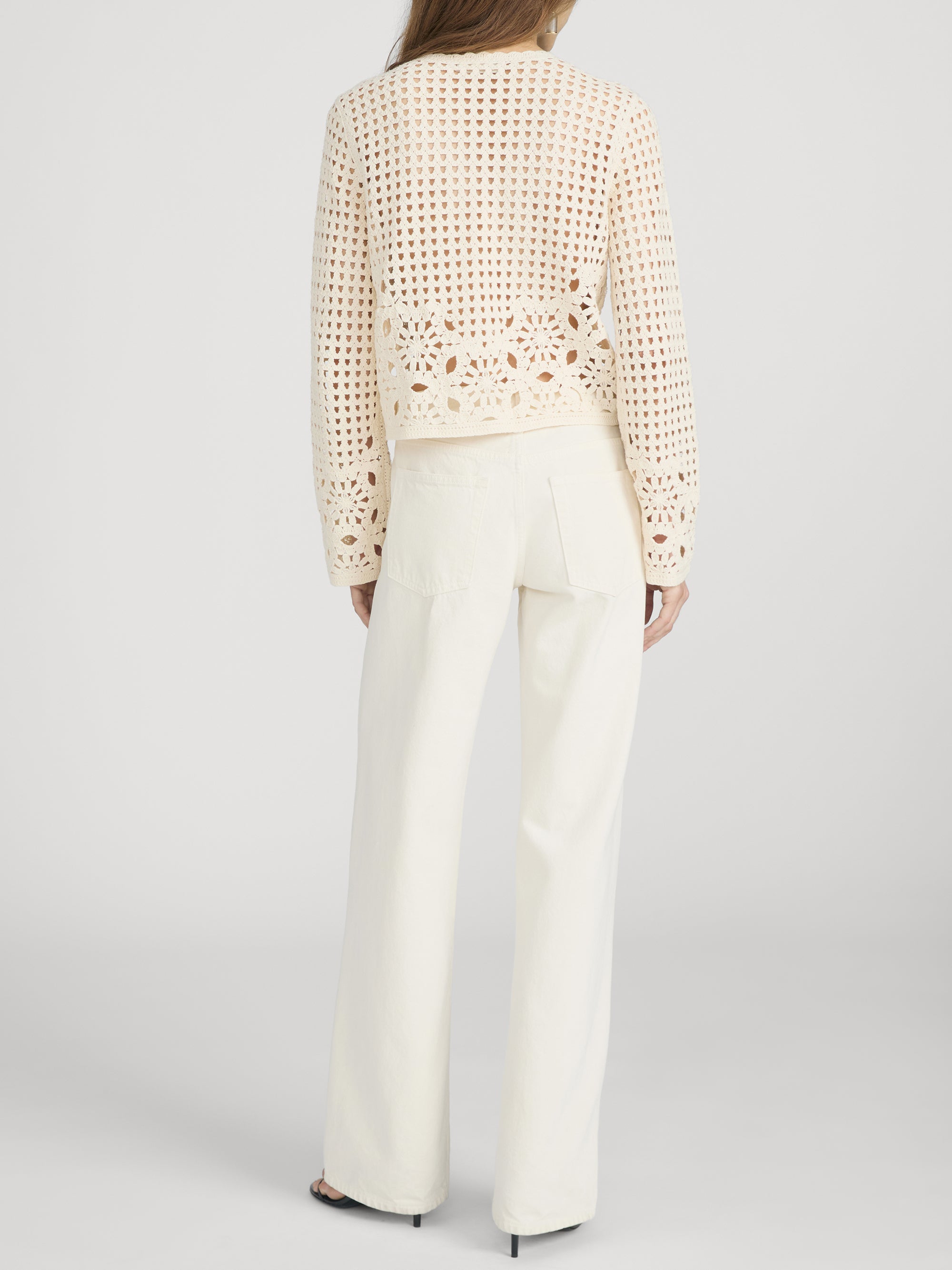 Cardi on model back 