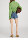 Sweater on model back 