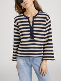 Sweater on model front detail 