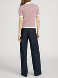 Top on model back 