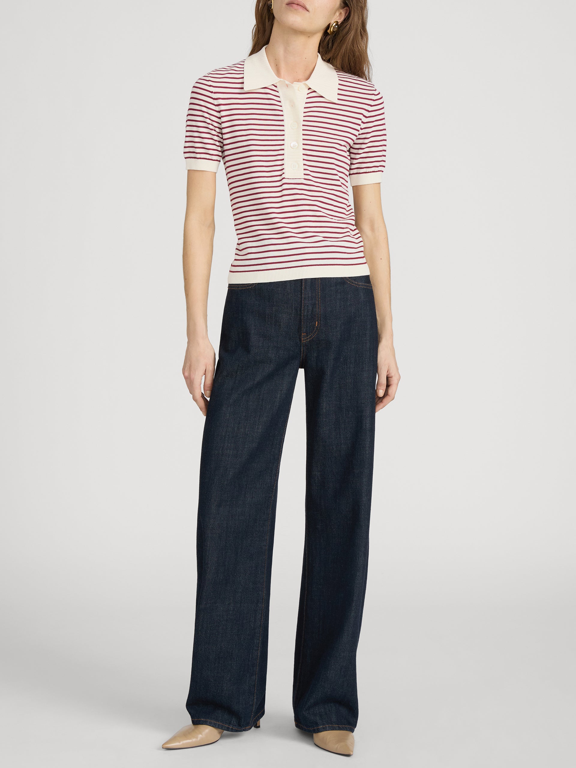 Top on model front 
