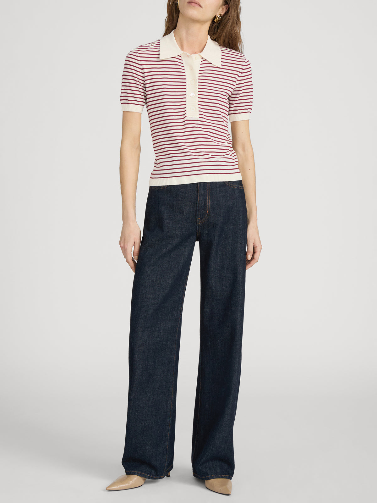 Top on model front 
