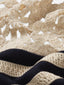 The Crochet Captain Cardigan -- Cream Multi