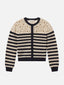 The Crochet Captain Cardigan -- Cream Multi
