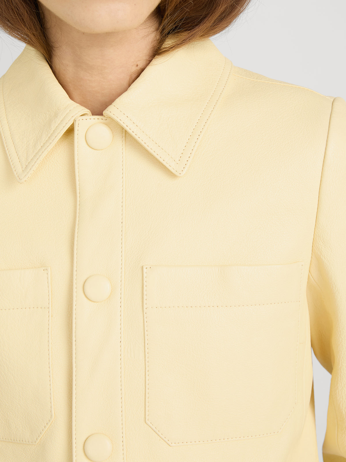 Jacket on model detail 