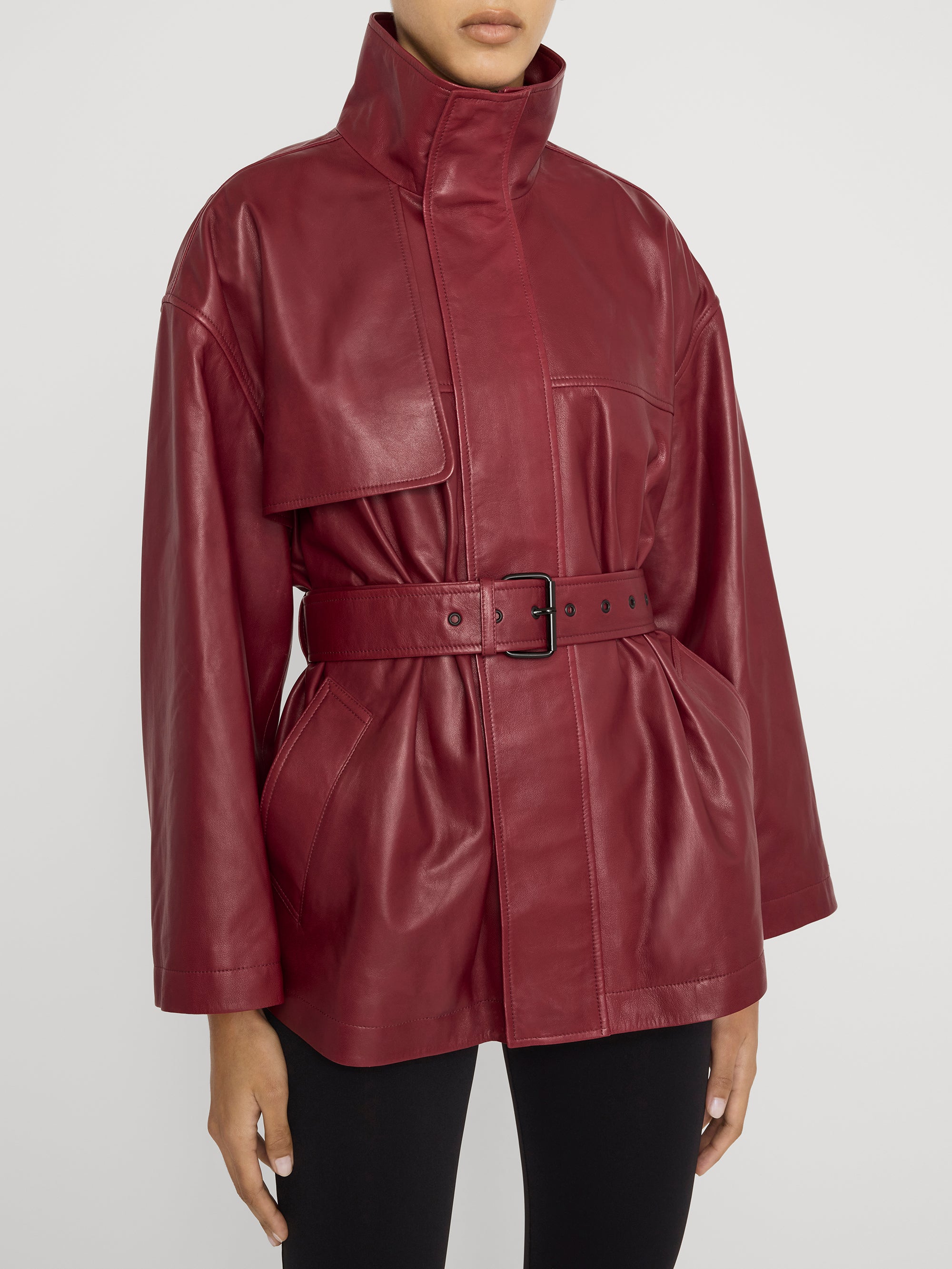 Jacket on model front crop 