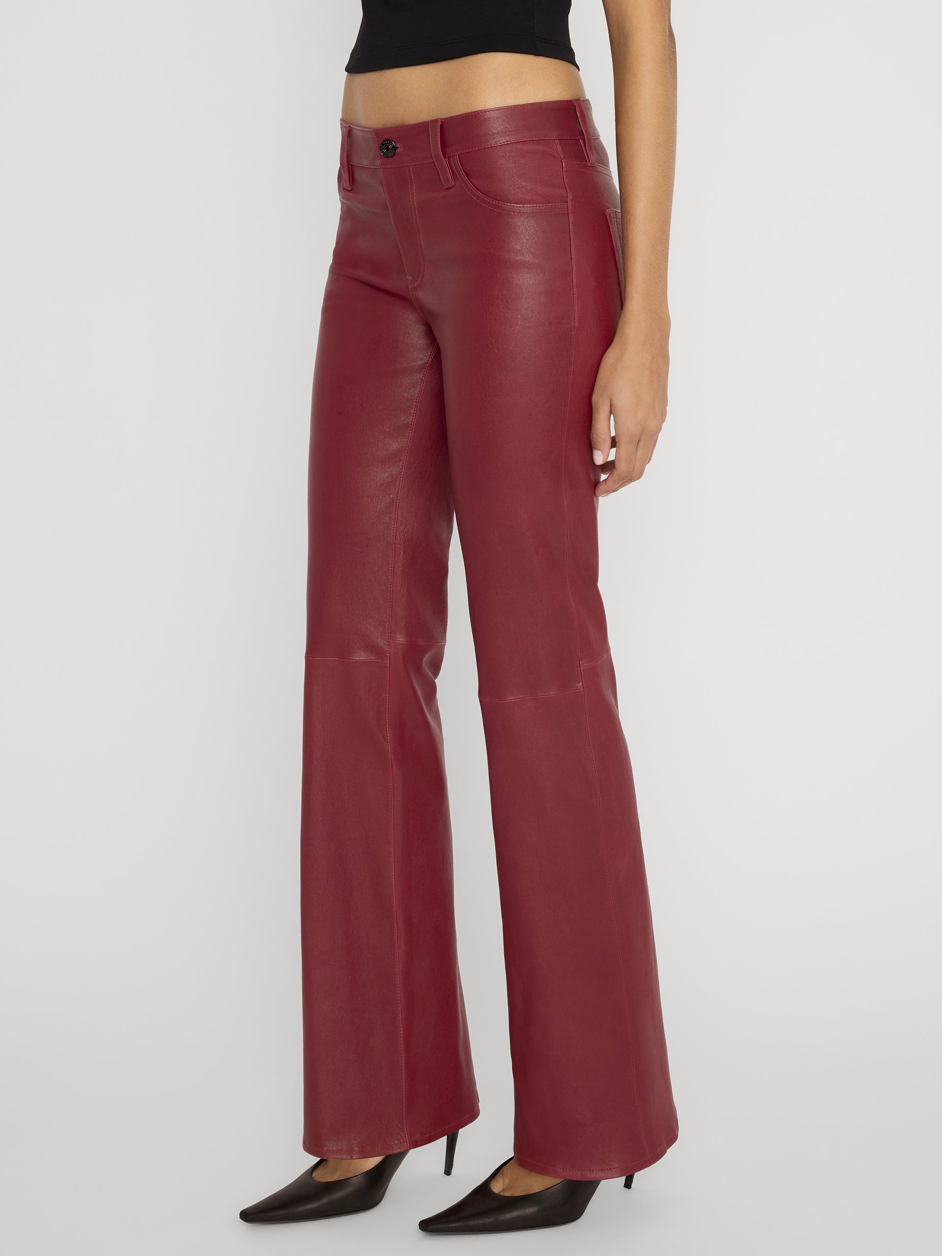 Pant on model side 