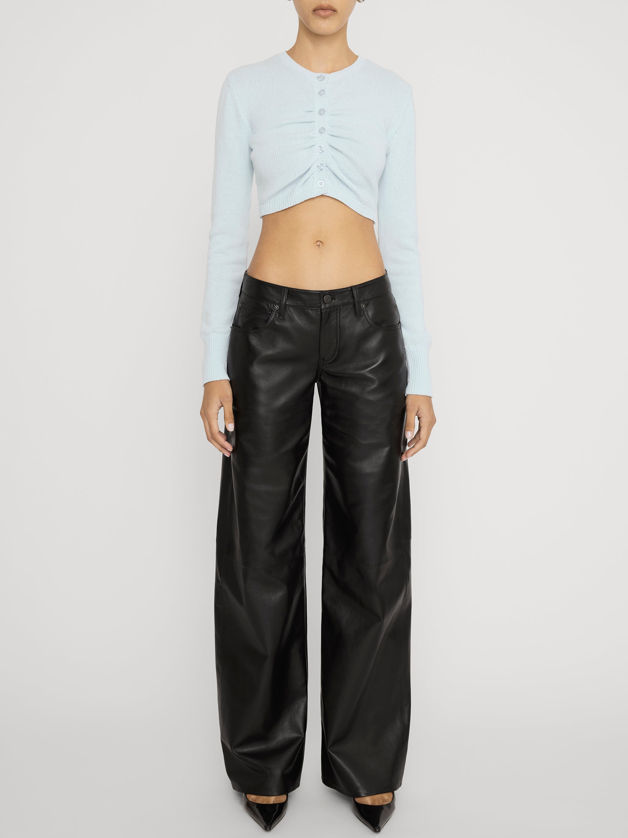 Pant on model front 