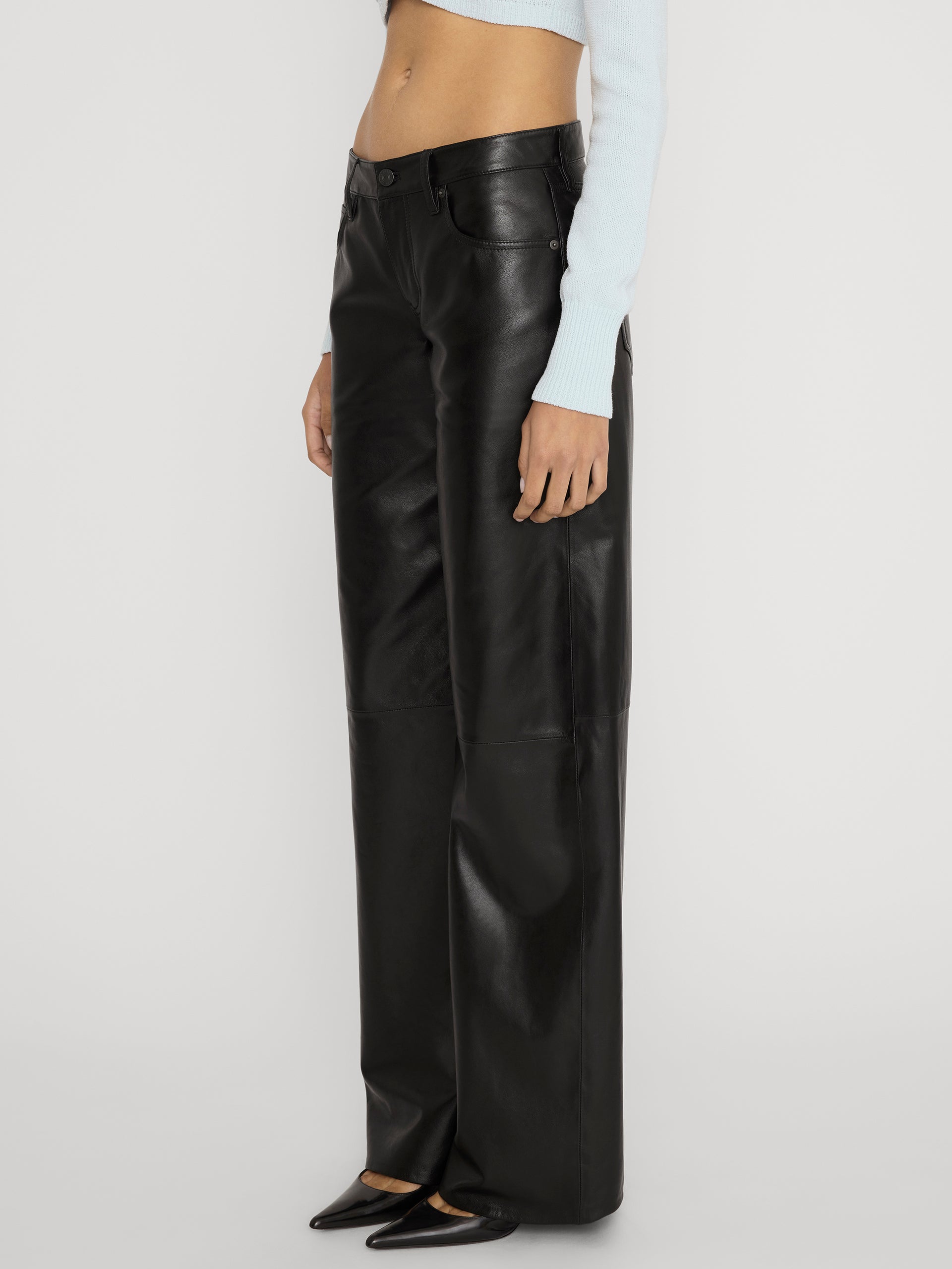 Pant on model side 