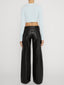 Pant on model back 