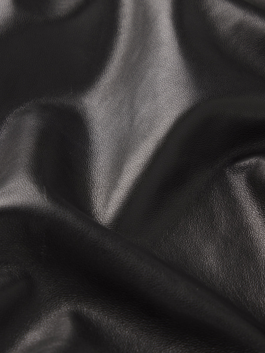 The Leather Leo -- Black