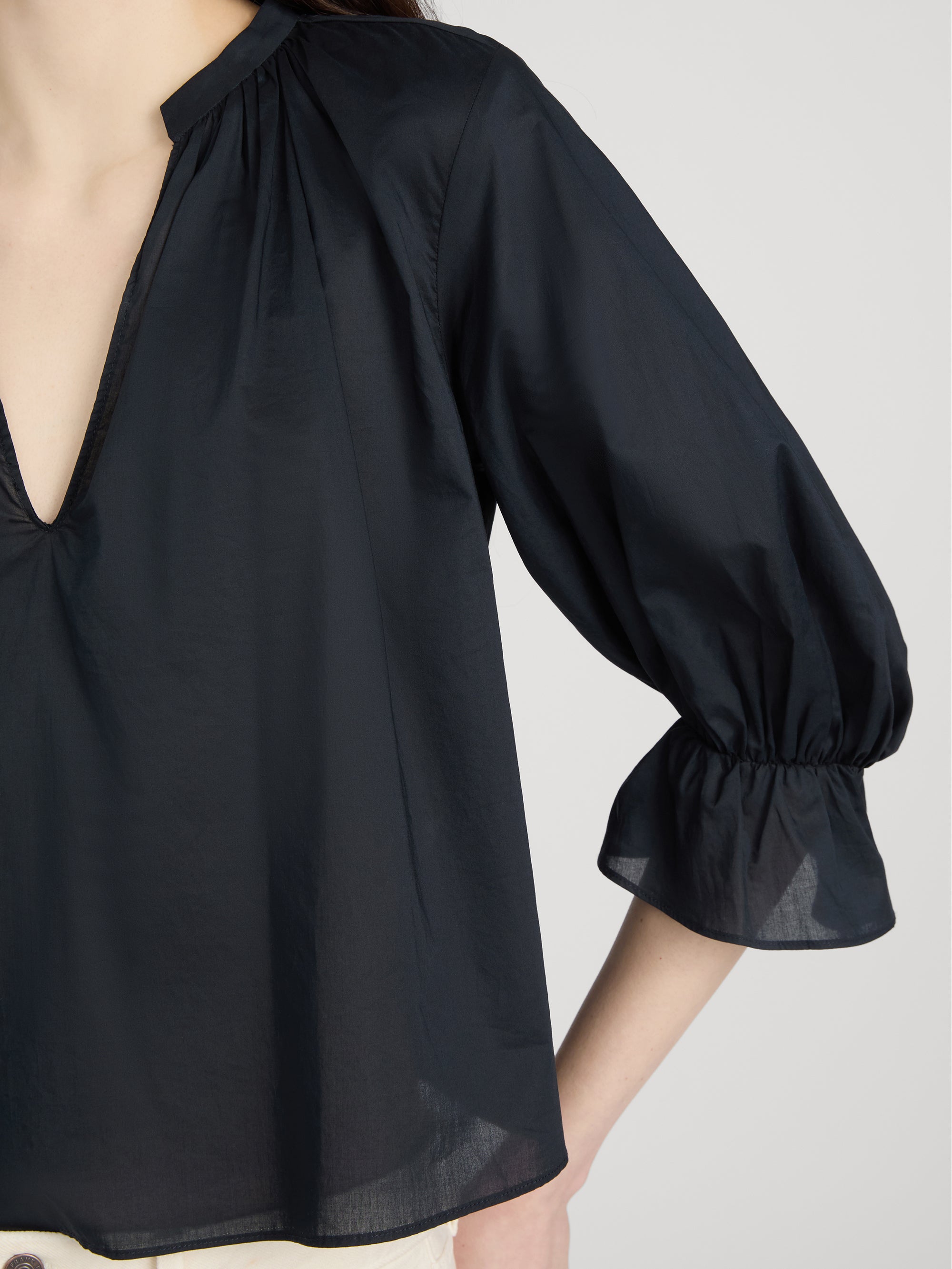 Top on model detail 