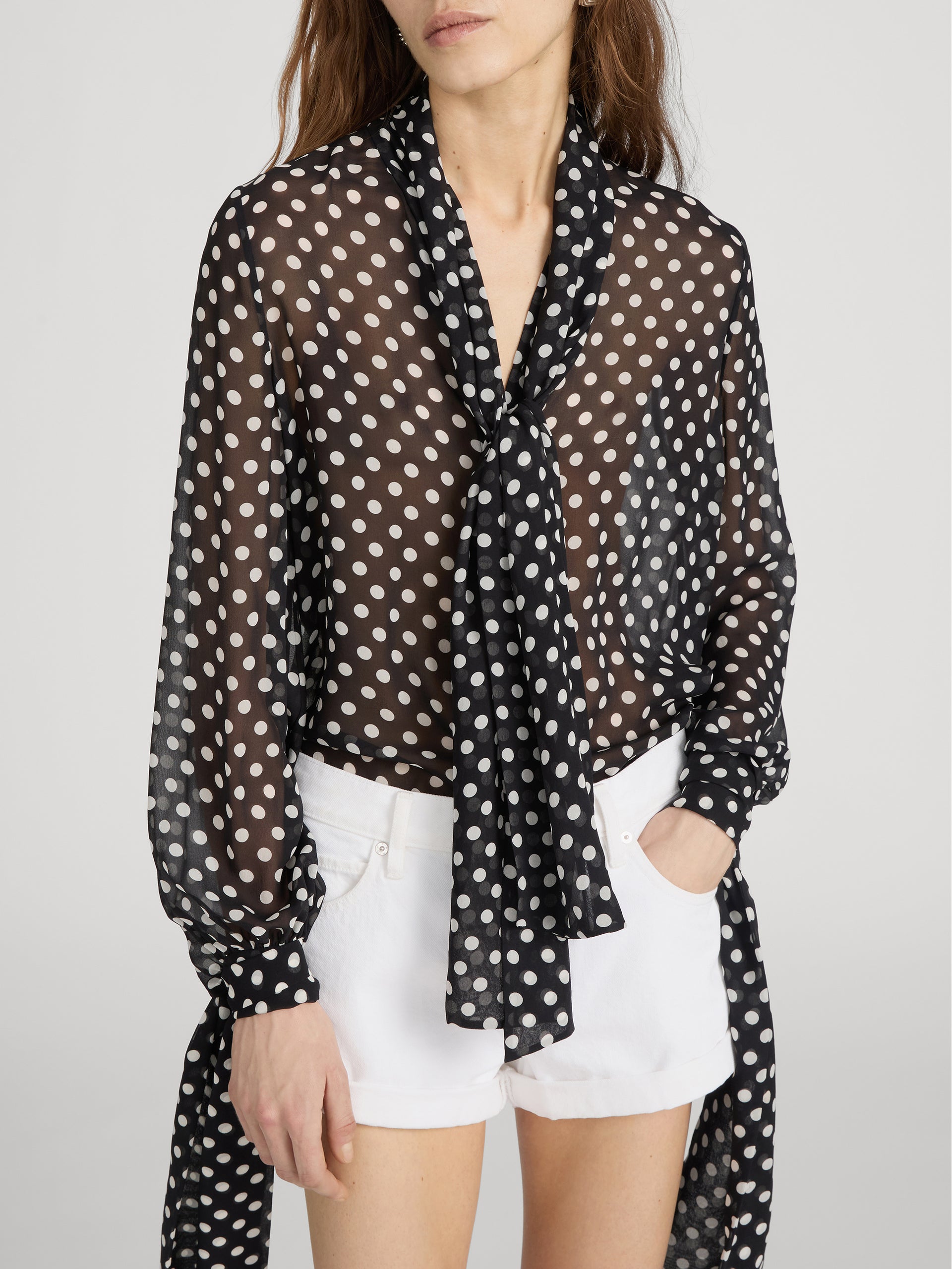 Top on model crop 