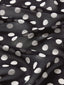 The Polka Dot Nouvelle Blouse -- Black Multi