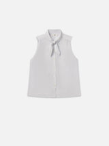 The Novelist Tie Tank -- Chambray Blue Multi