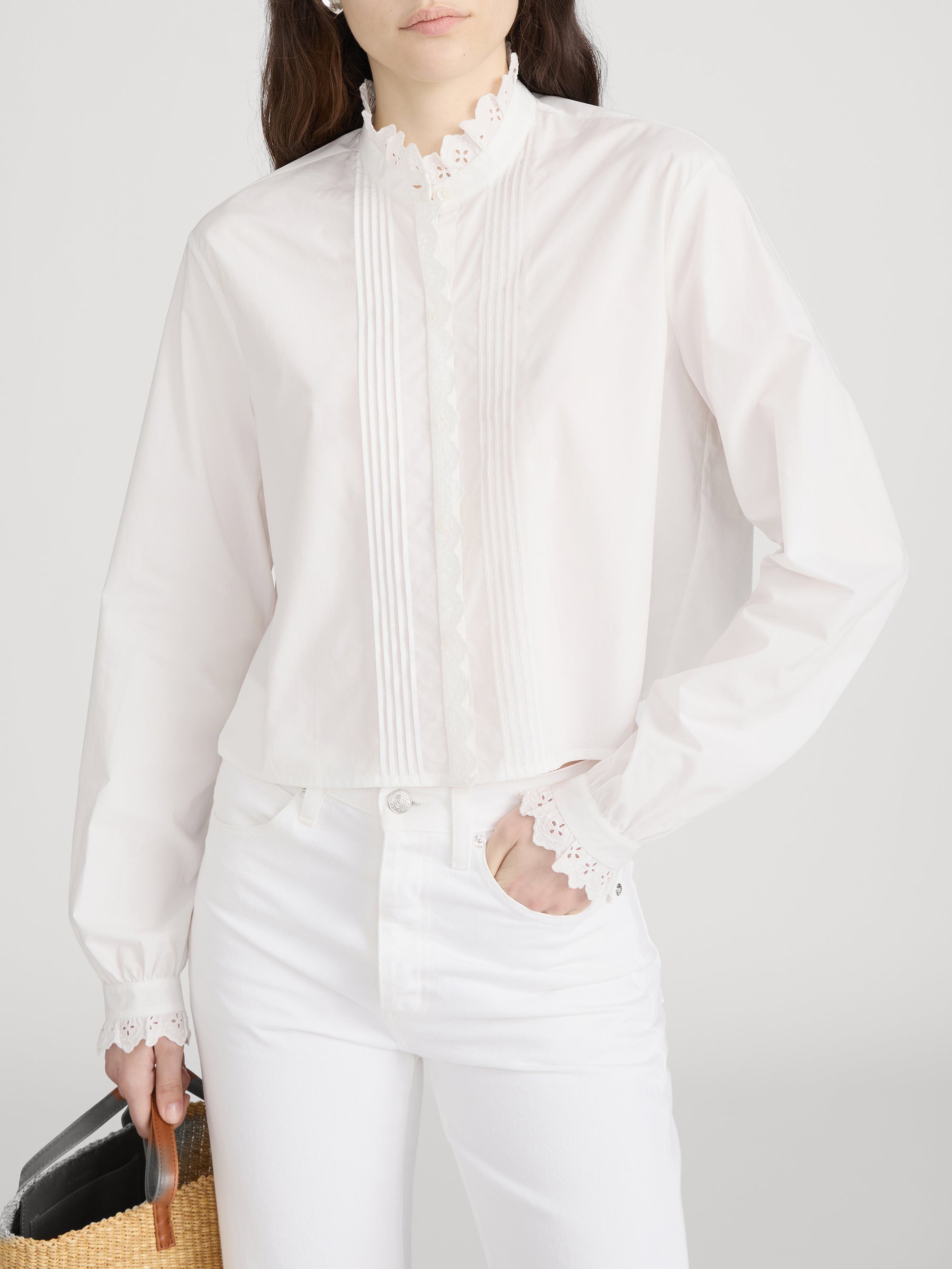 Top on model crop 