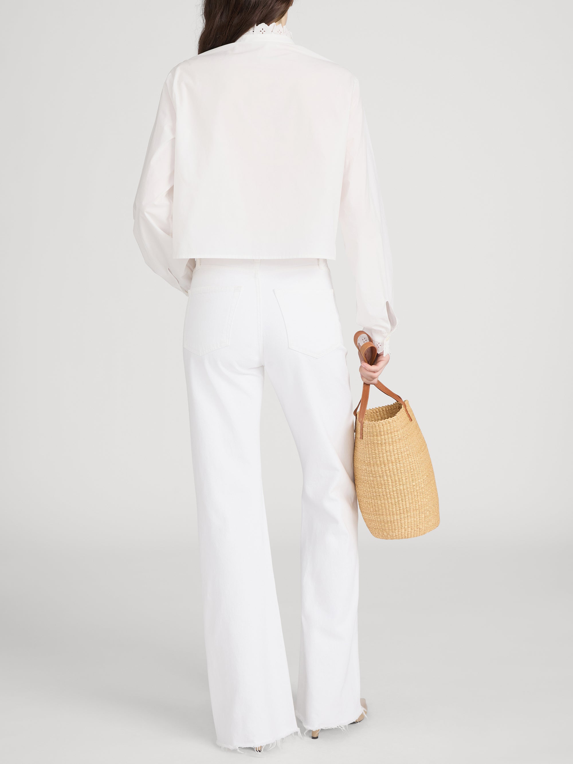 Top on model back 