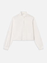 The Keepsake Pintuck Blouse -- White