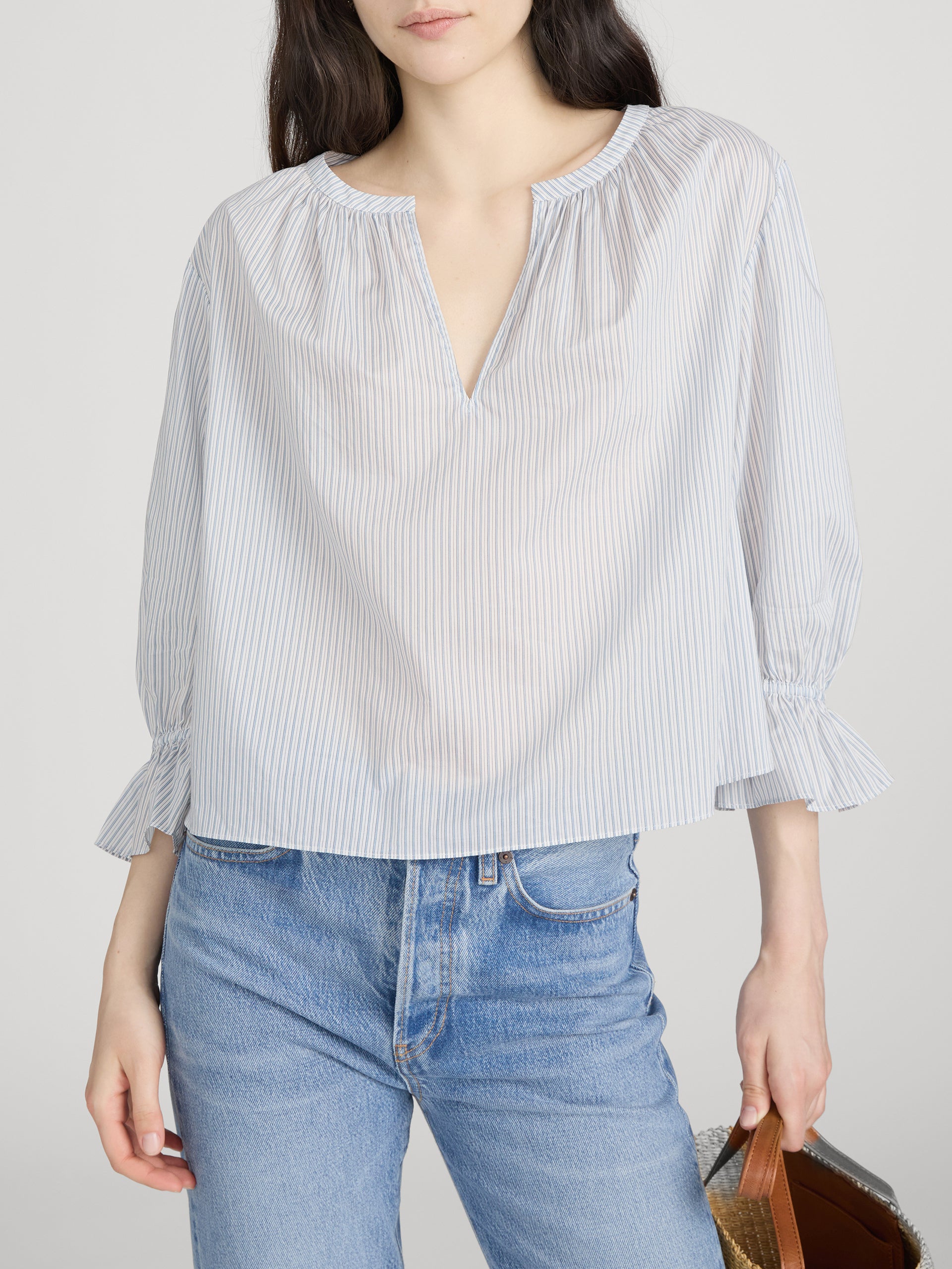 Top on model crop 