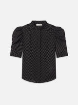 The Gillian Top -- Black Multi