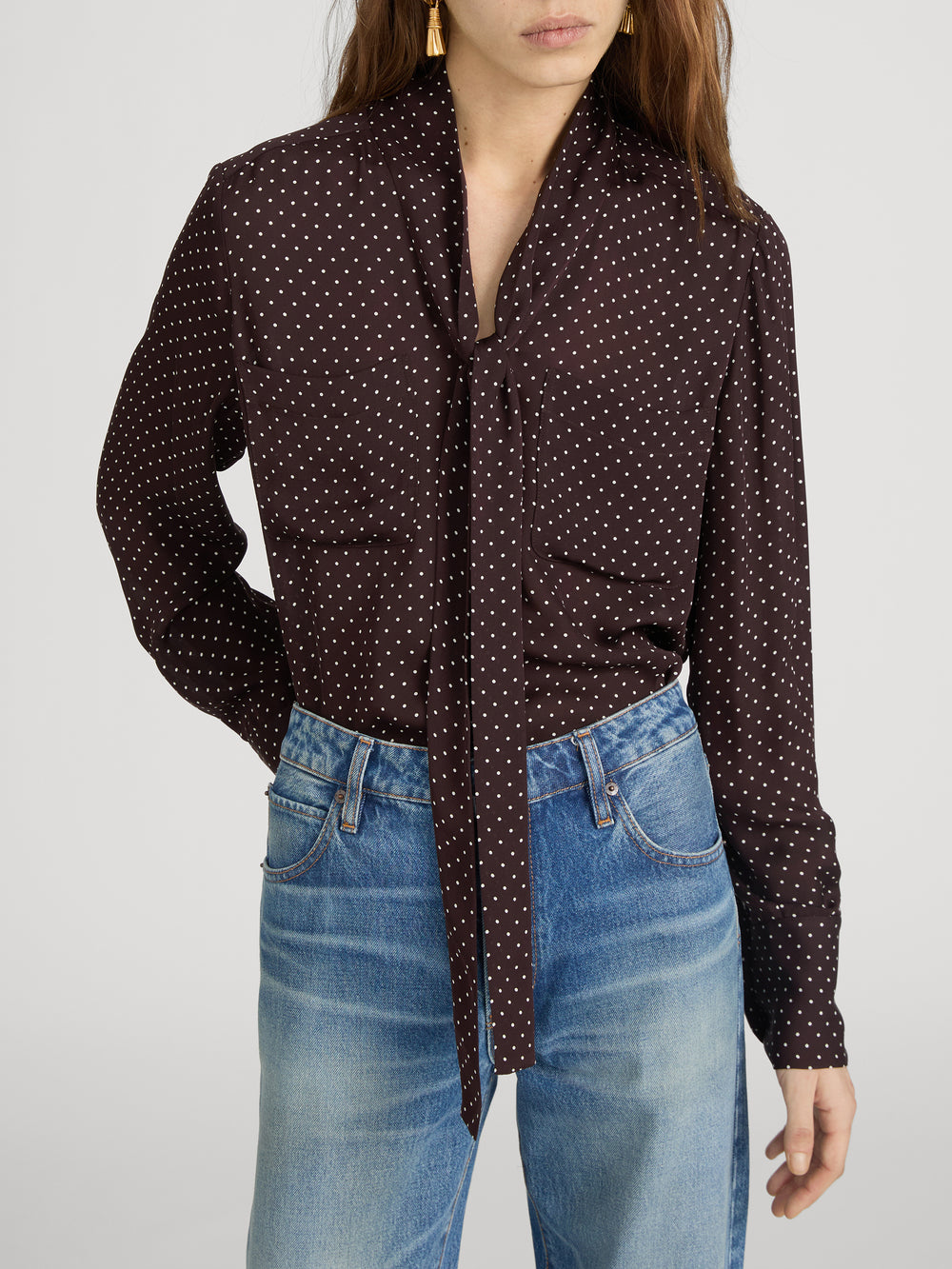 Top on model crop 