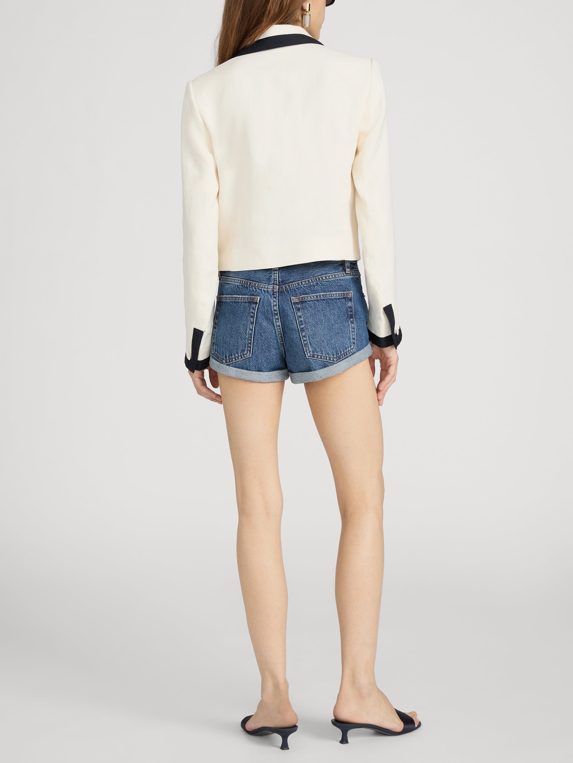 Jacket on model back 