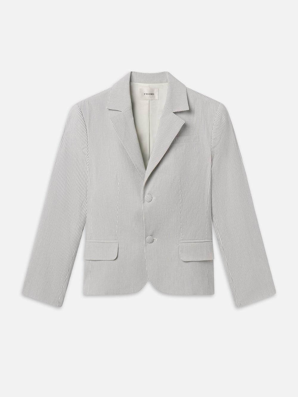 The Stripe Classic Blazer -- Navy Multi