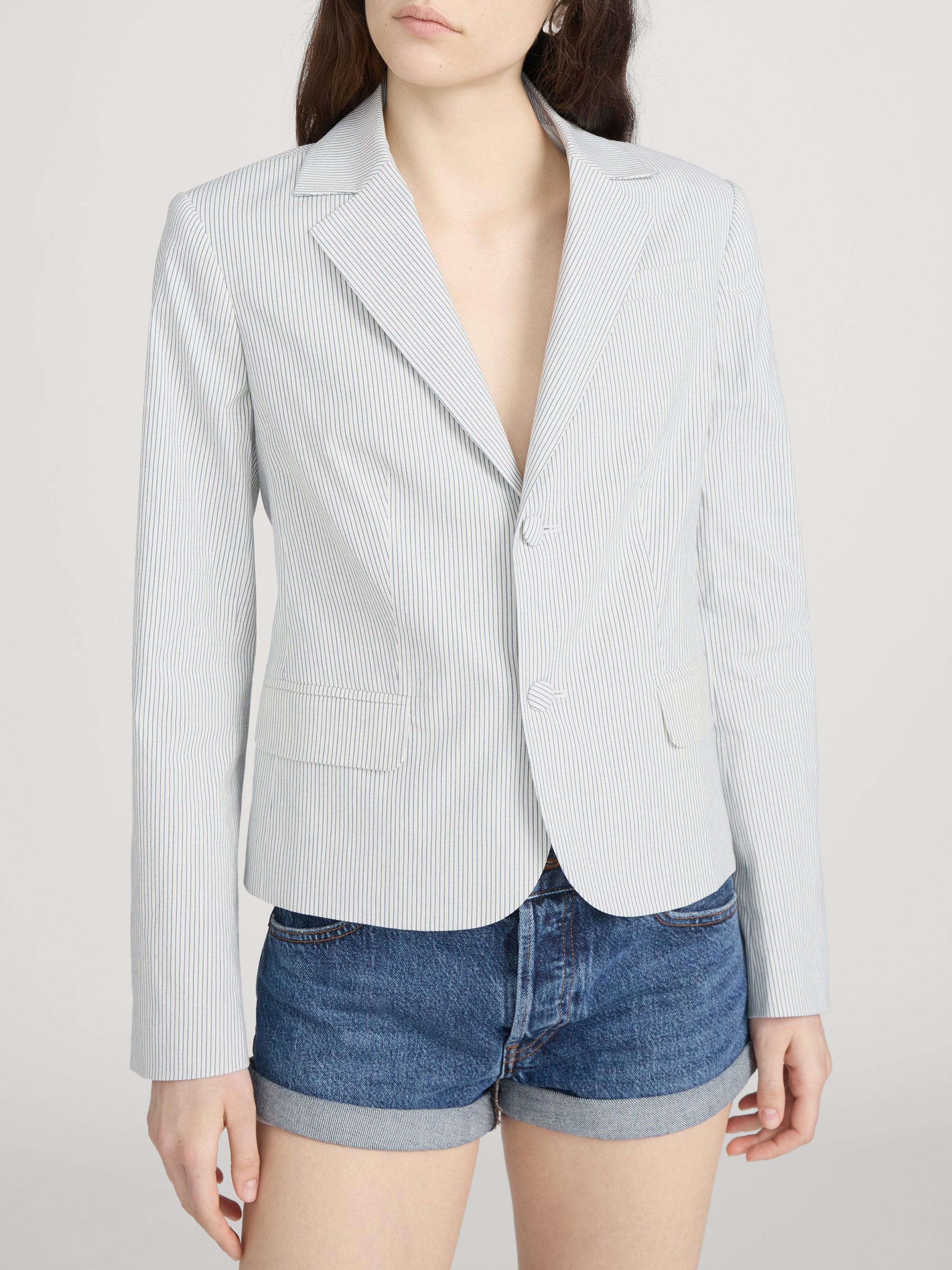 blazer on model crop 