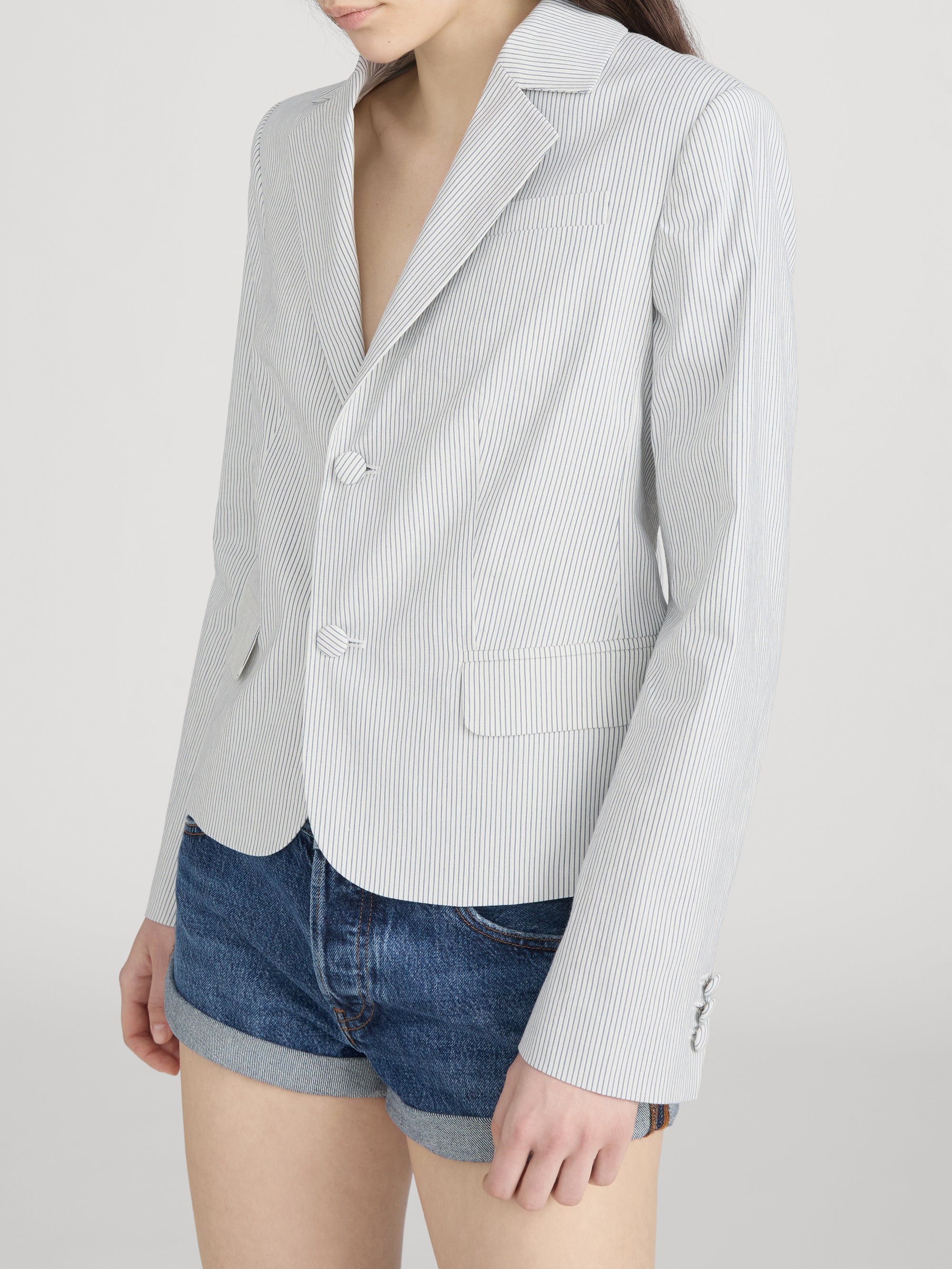 blazer on model side 