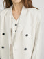 Blazer on model detail 