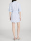 Dress on model back 