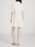 Dress on model back 
