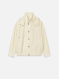 The Seersucker Track Jacket -- Lemon Multi