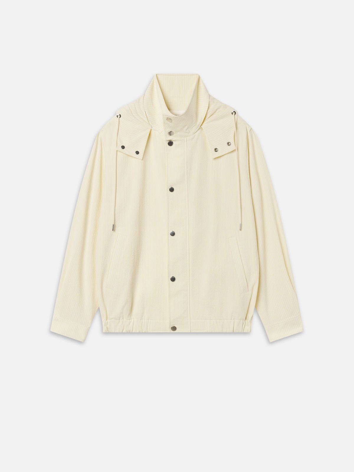 The Seersucker Track Jacket -- Lemon Multi