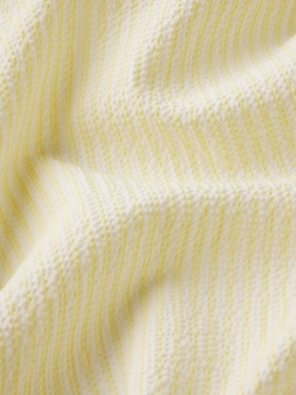 The Seersucker Track Jacket -- Lemon Multi