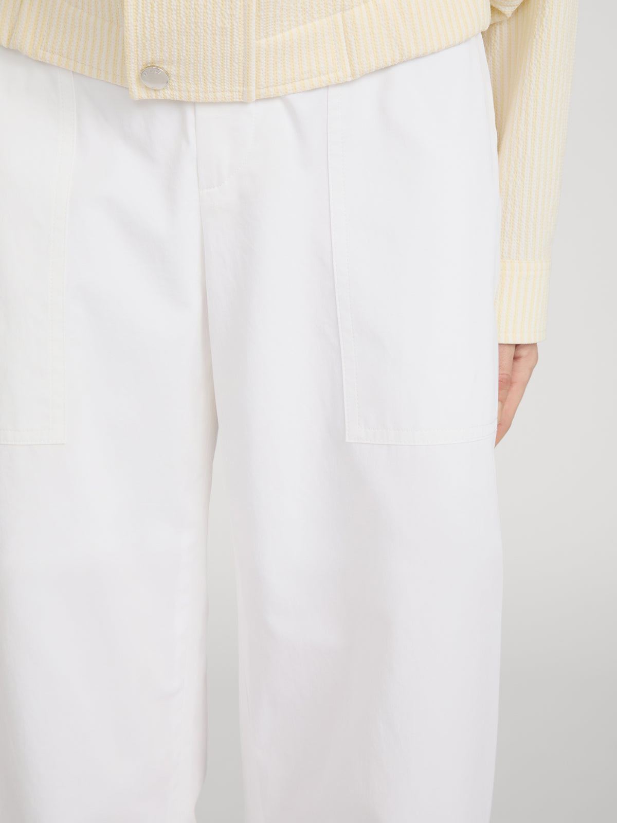 Pant on model detail 