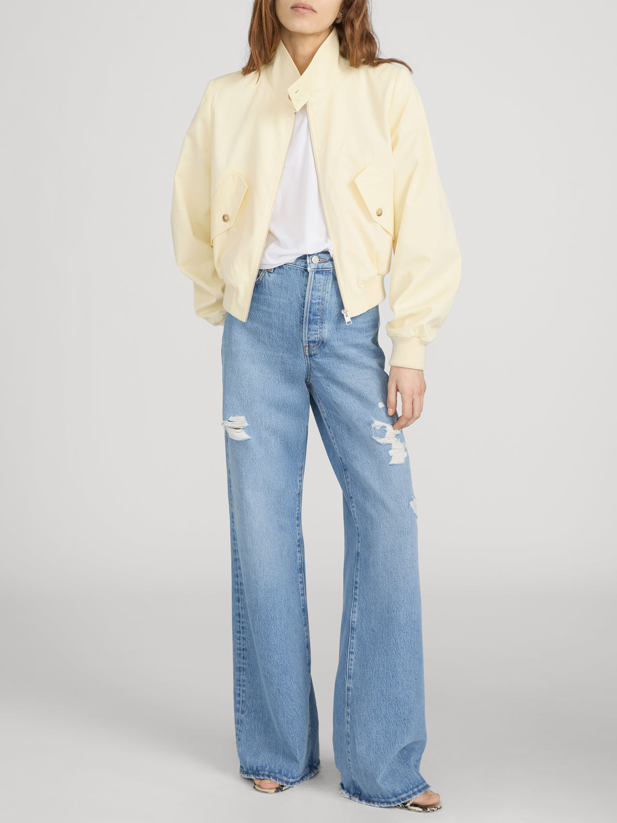 Jacket on model front 