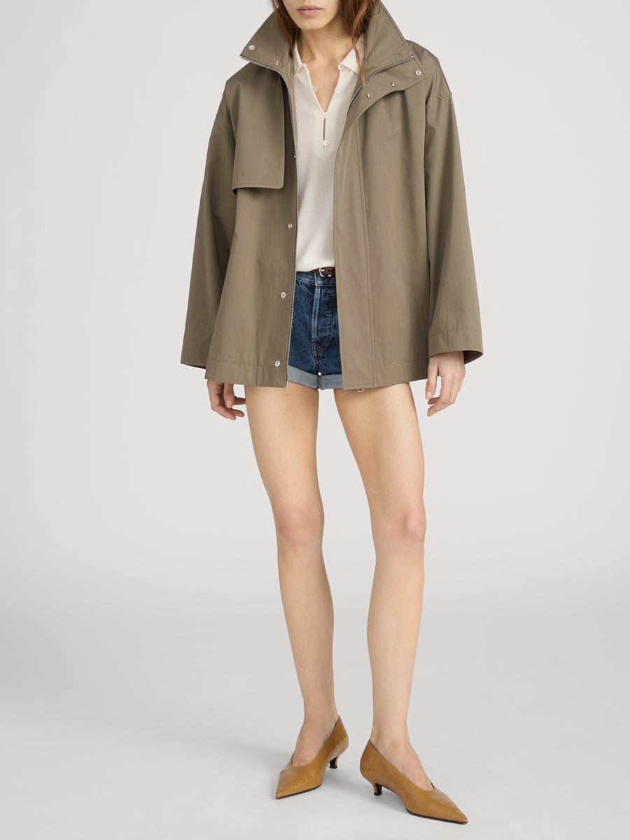 Jacket on model front 