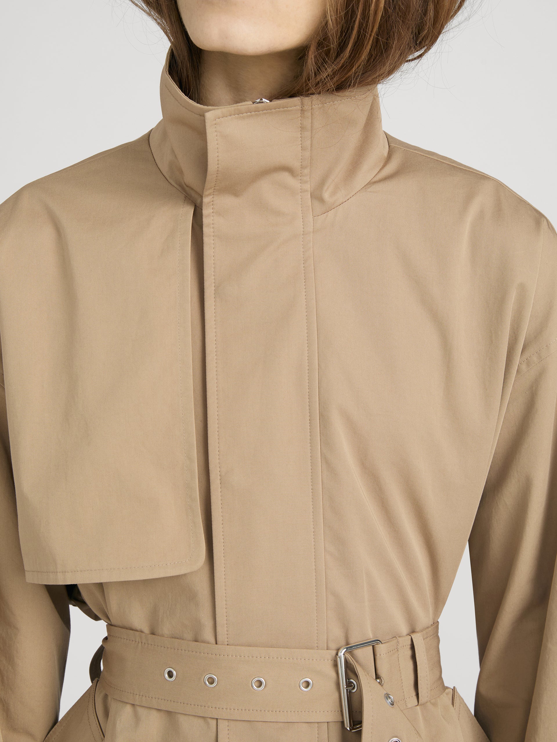 Jacket on model detail 