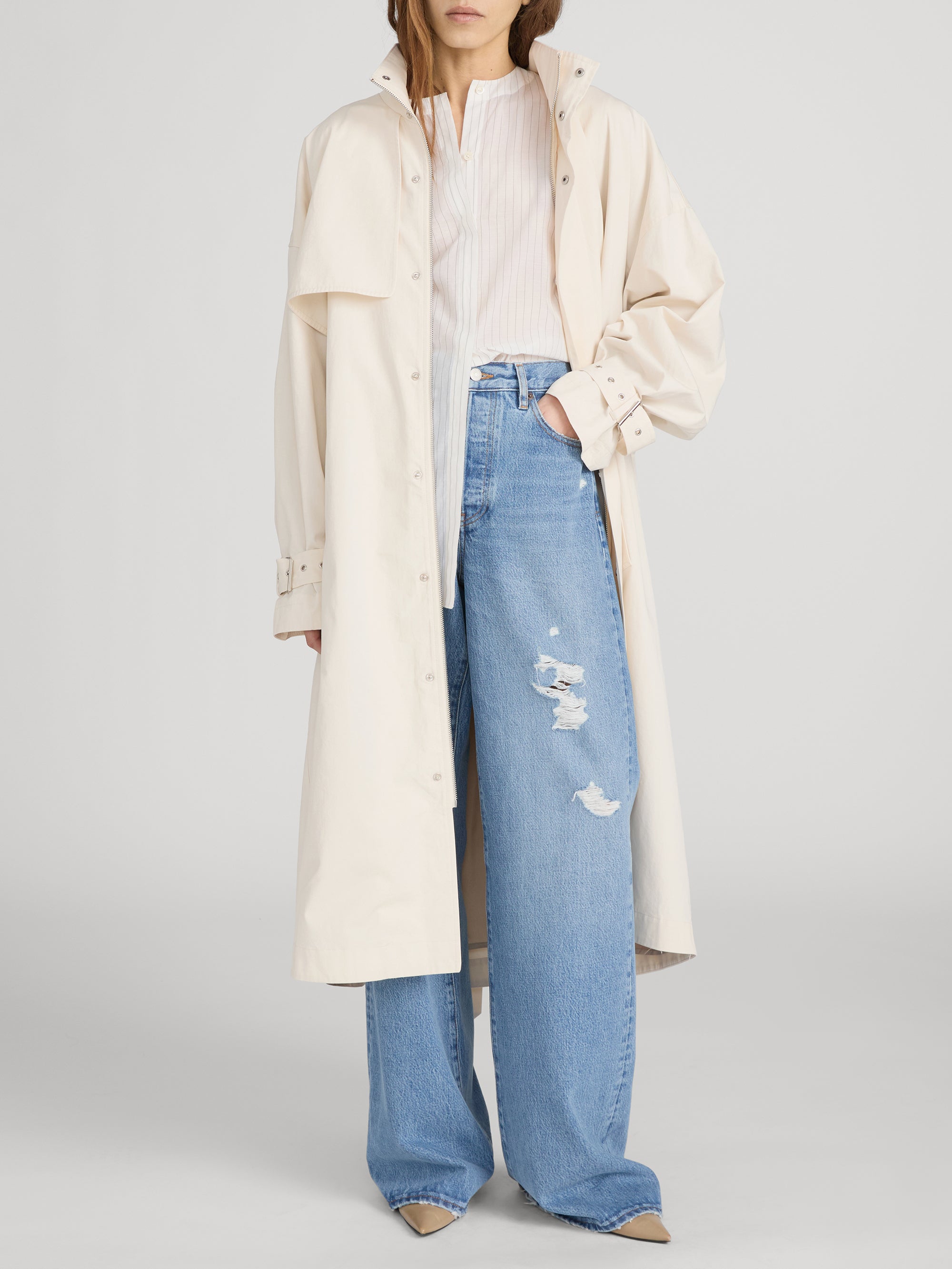 Jacket on model front 