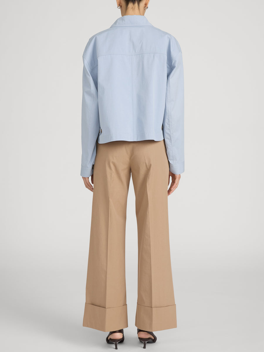Pant on model back 