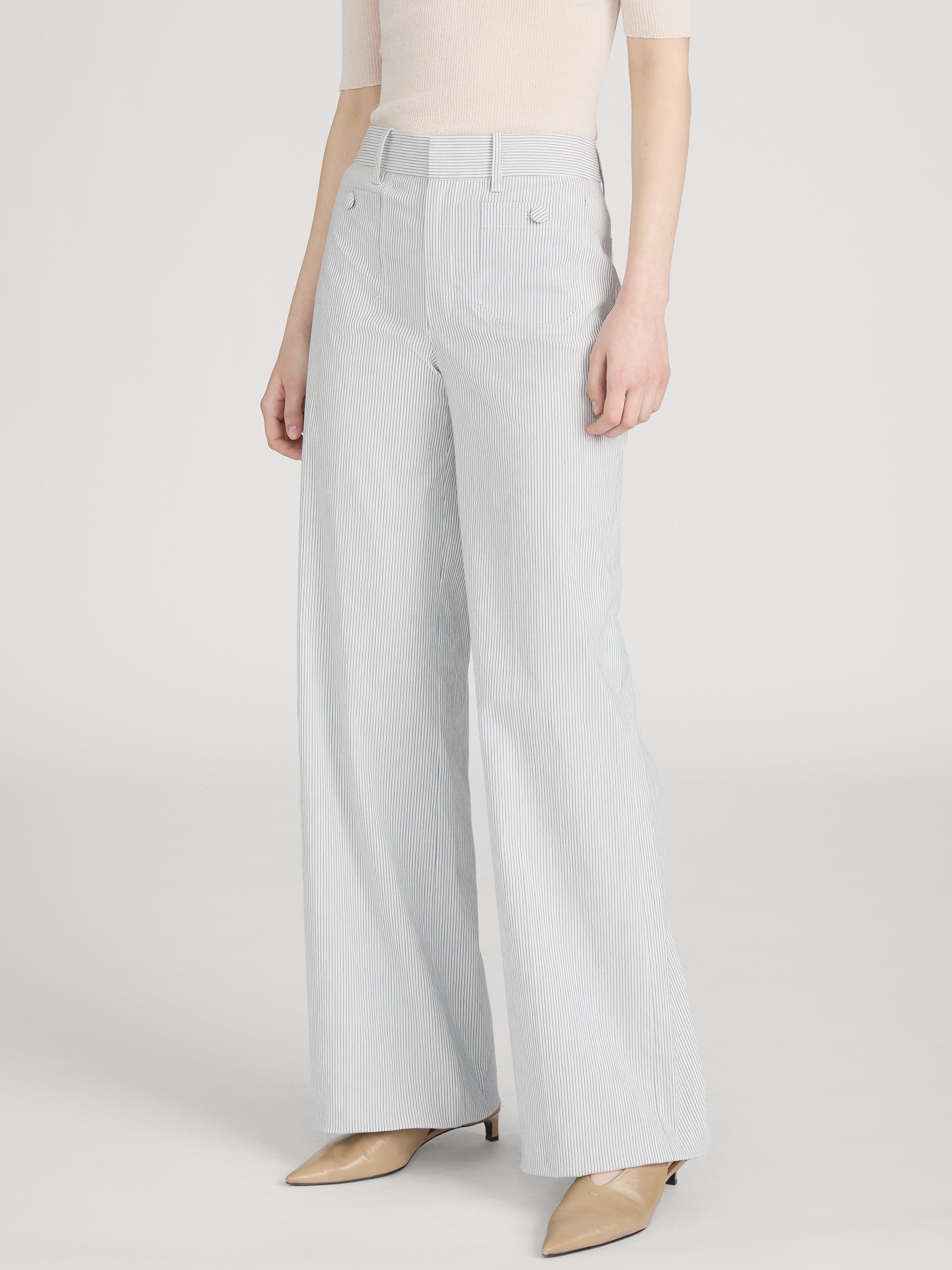 Pant on model side 
