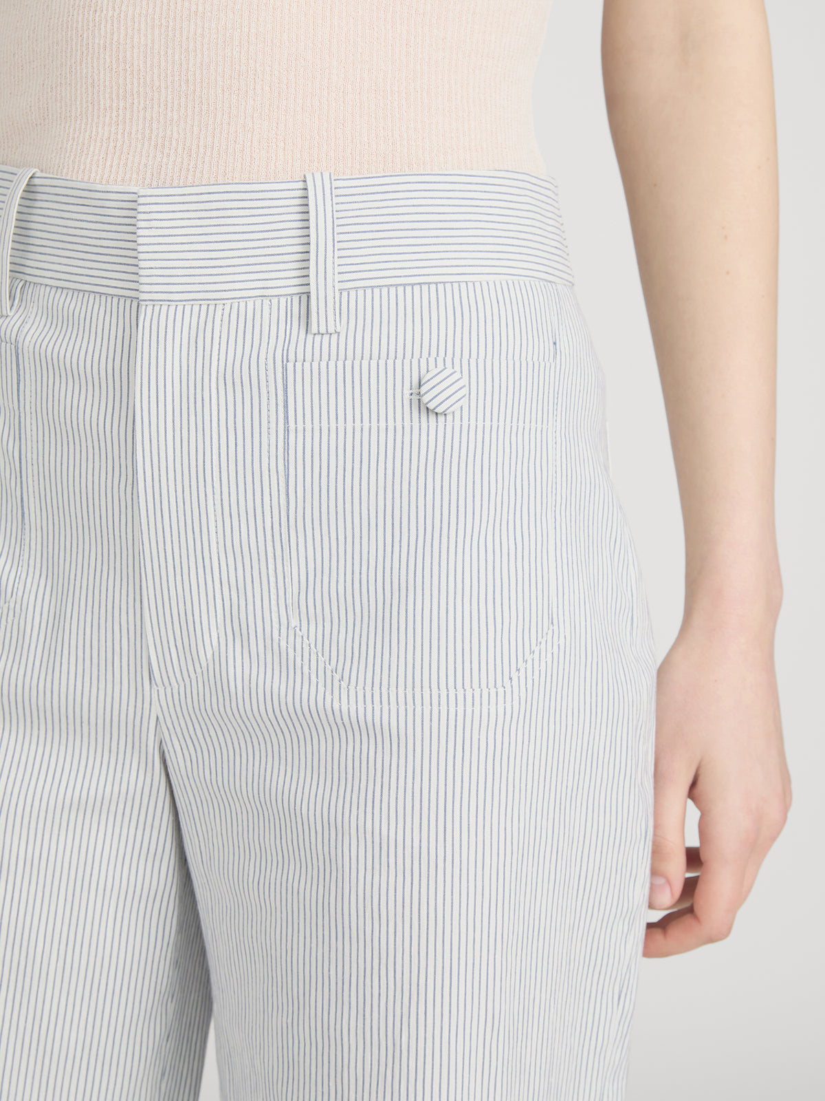 Pant on model detail