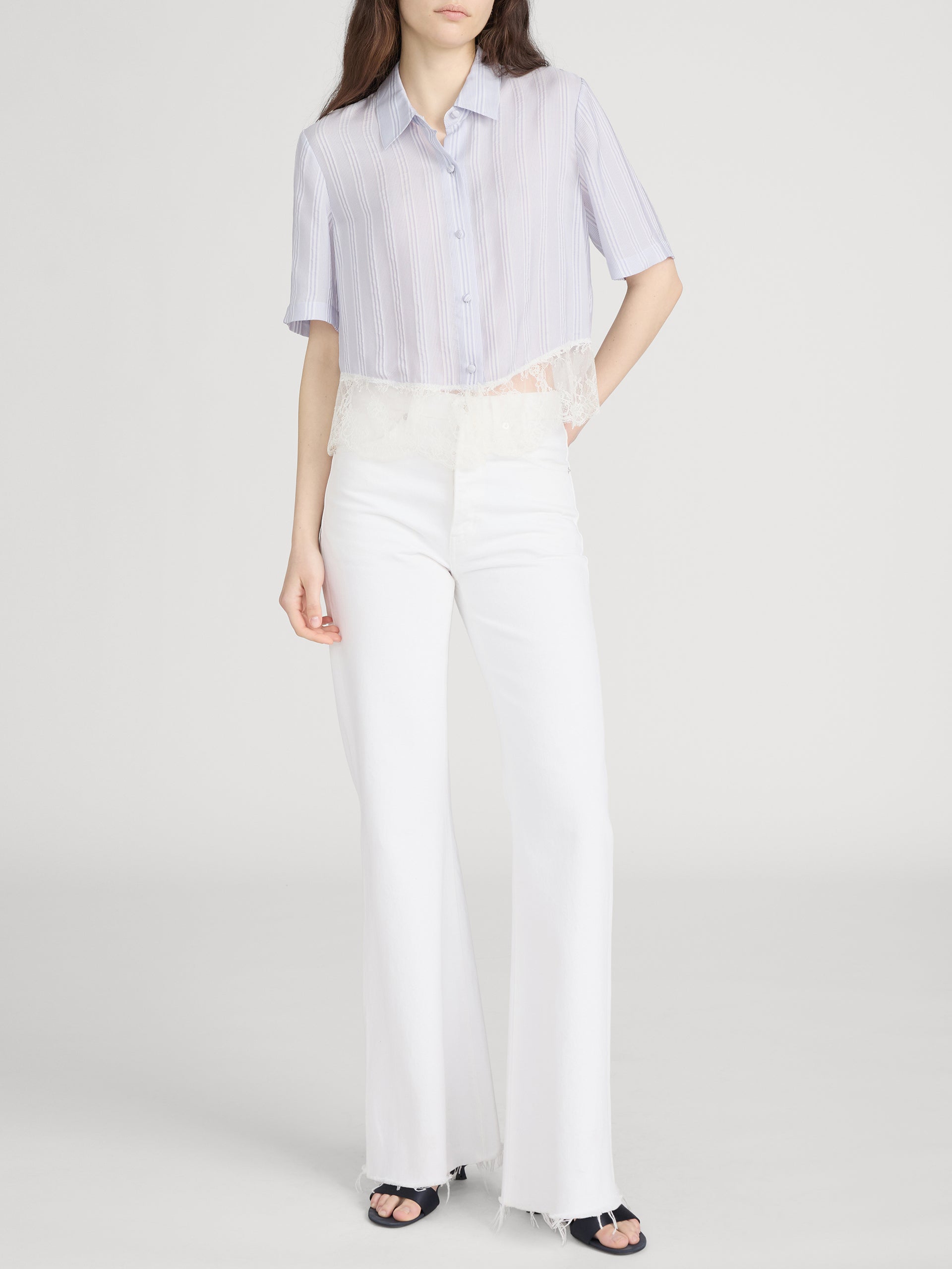 Shirt on model front 
