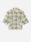The Utility Shirt -- Jade Green Plaid