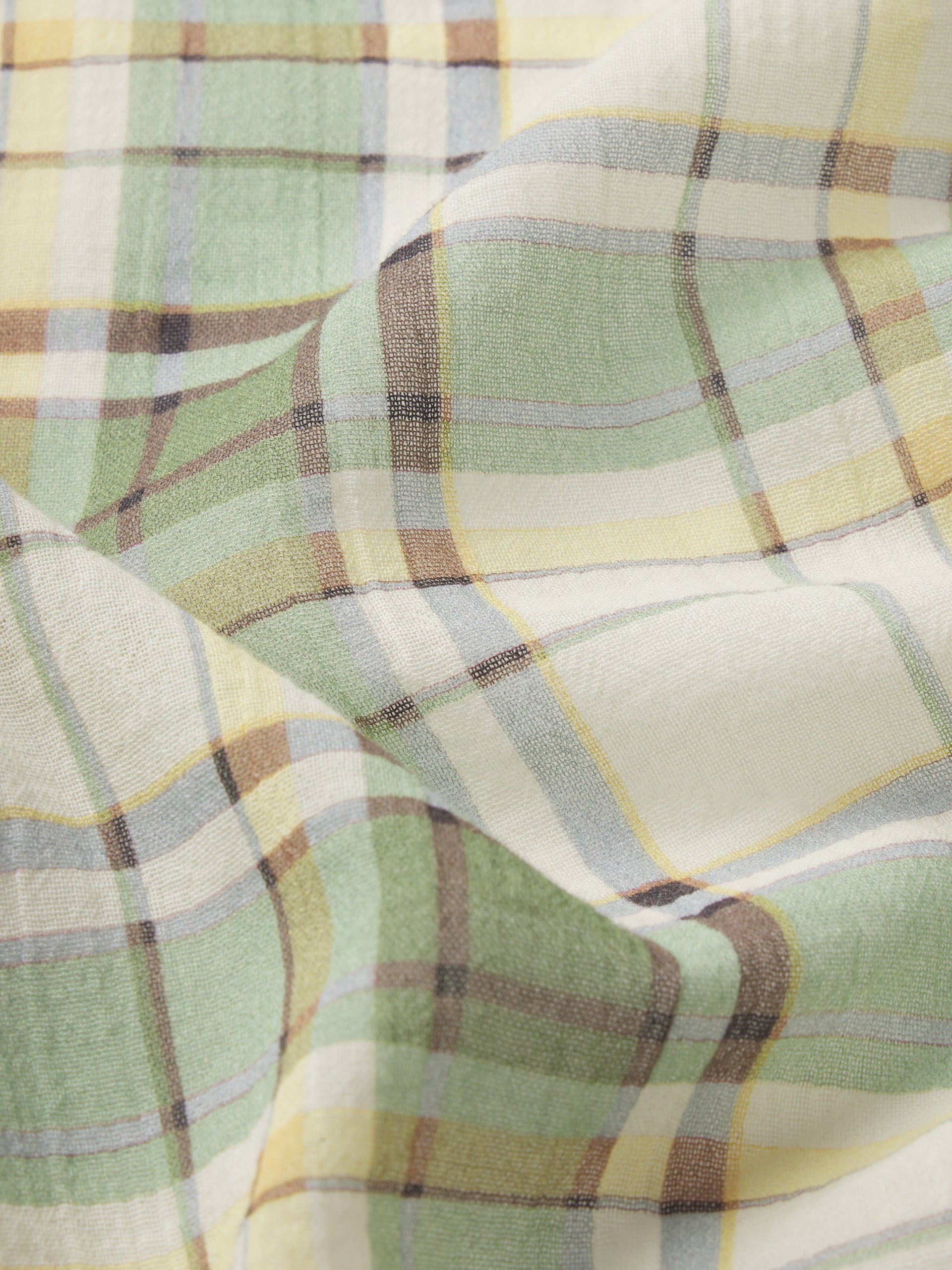 The Utility Shirt -- Jade Green Plaid