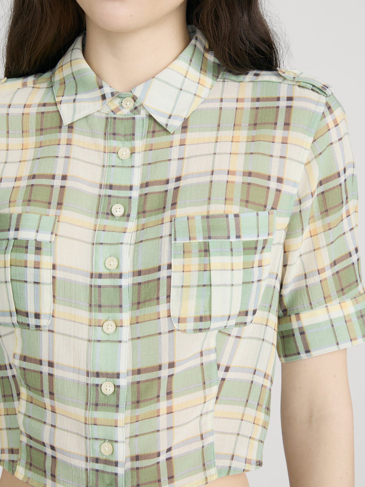 Top on model detail 