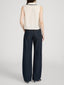 Top on model back 