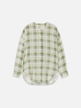 The Gallery Shirt -- Jade Green Plaid